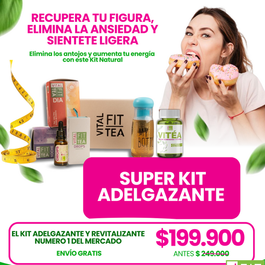 KIT VITAL FIT TEA + Gomitas VITÉA + Obsequios